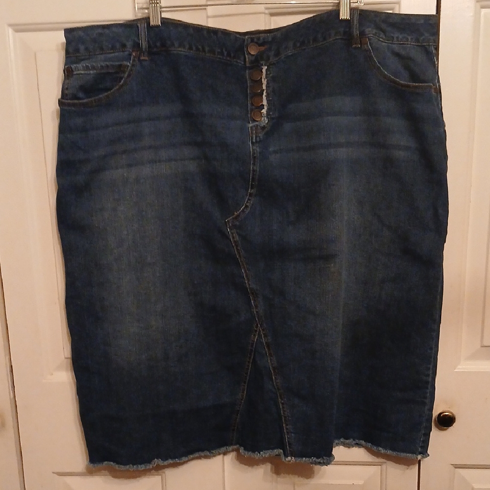 Cato Dark Blue Denim Skirt